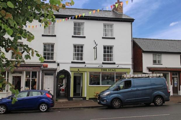 County Times: The Stag, Llanidloes. Picture: Right Move.